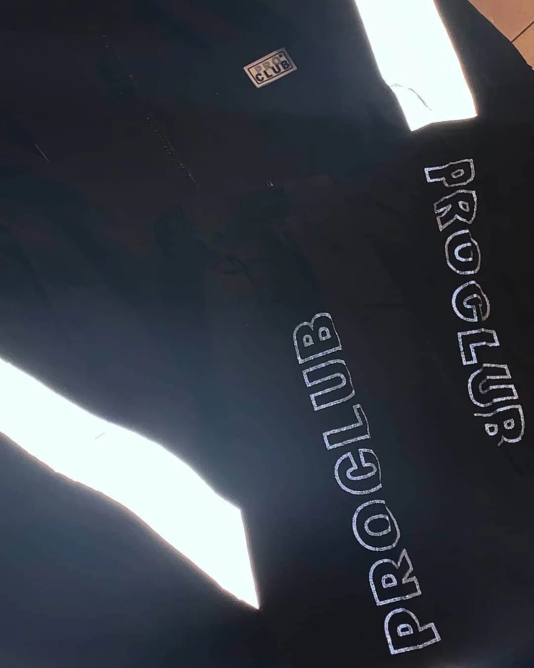 Pro Club Full Court Windbreaker Pants - Black