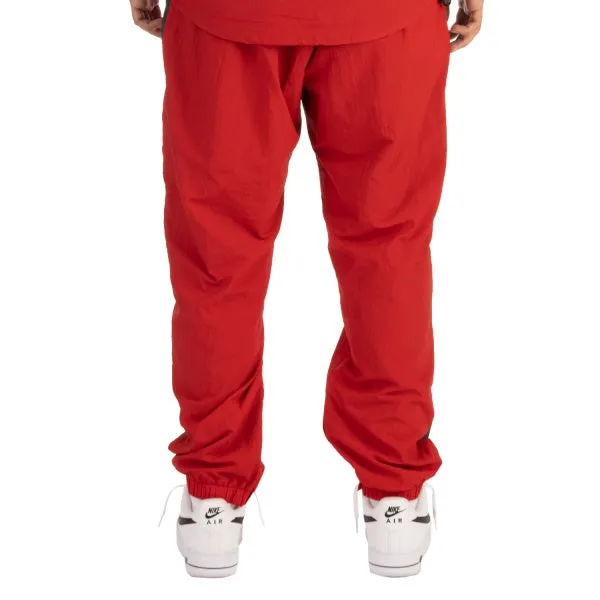 Pro Club Full Court Windbreaker Pants - Red