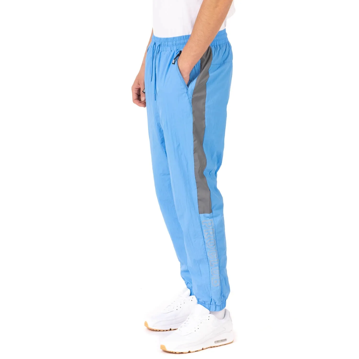 Pro Club Full Court Windbreaker Pants - Sky Blue
