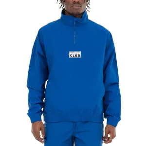 Pro Club Men's Comfort Cotton/Nylon Half Zip Track Jacket - ROYAL