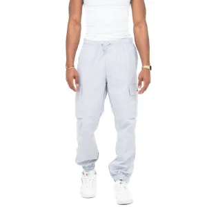 Pro Club Nylon Ripstop Cargo Track Pants - Gray