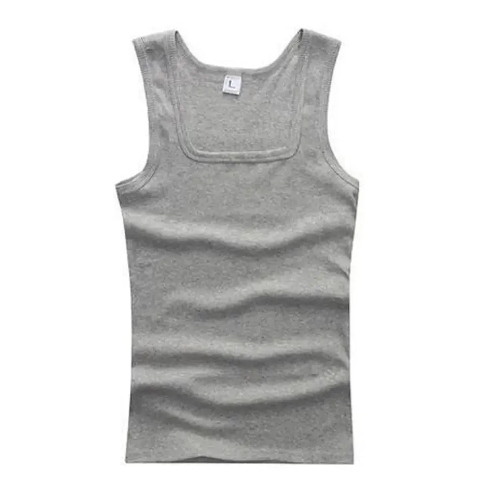Pure Cotton Sleeveless Men's T-Shirt