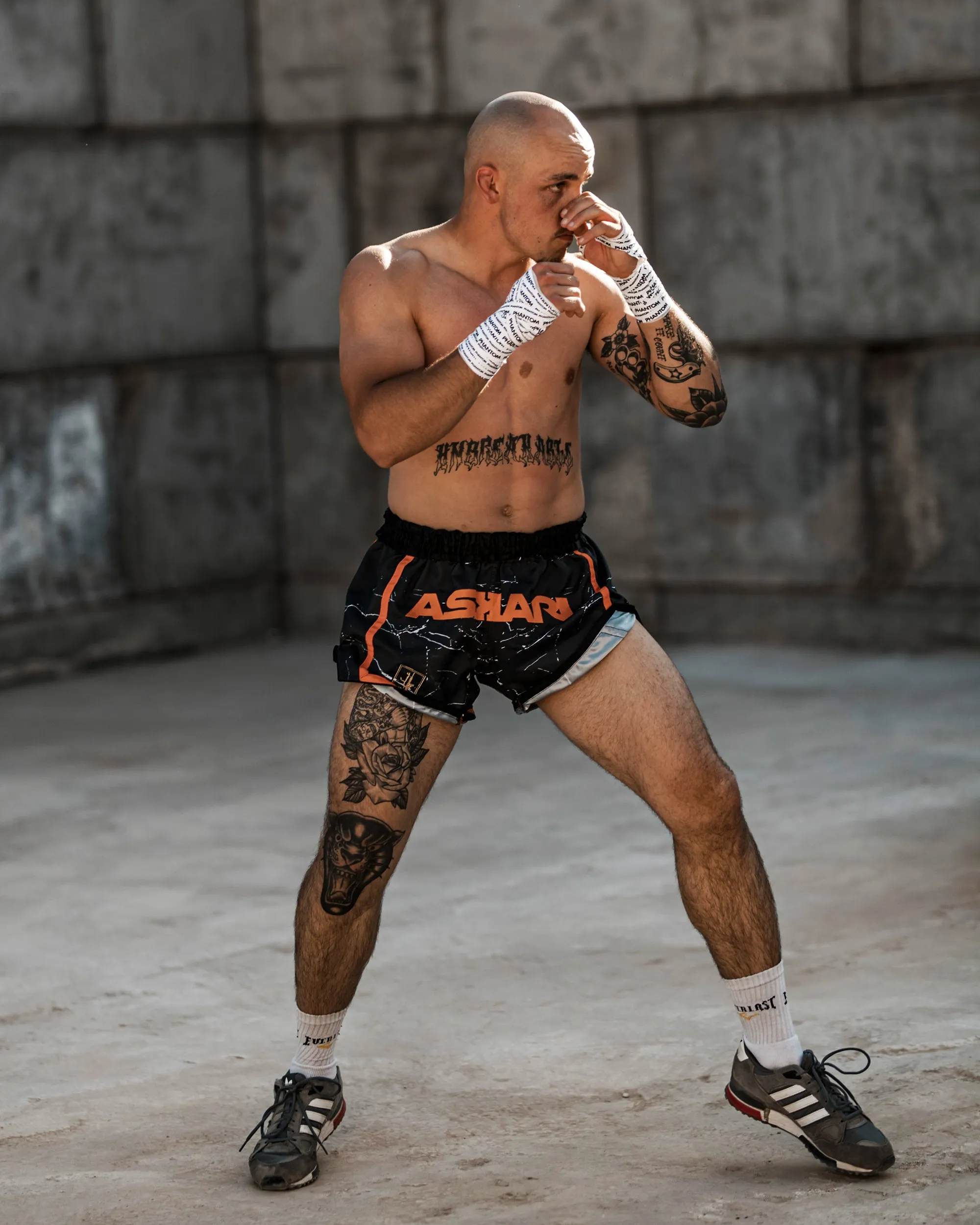 "CARRARA" ASKARI MUAY THAI SHORTS
