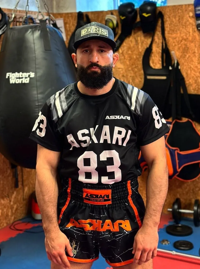 "CARRARA" ASKARI MUAY THAI SHORTS