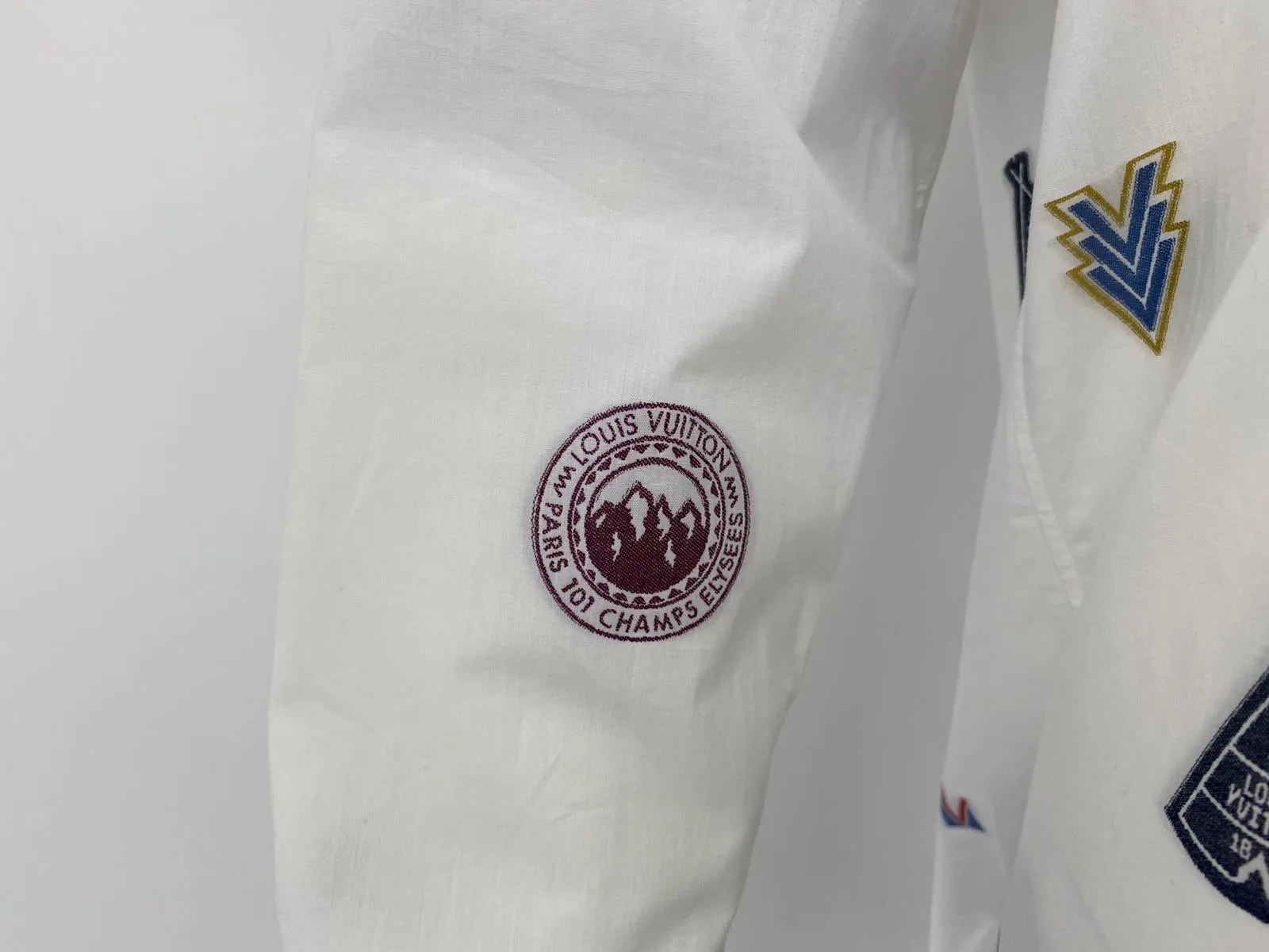 Regular Classic Fit Shirt With Stamps