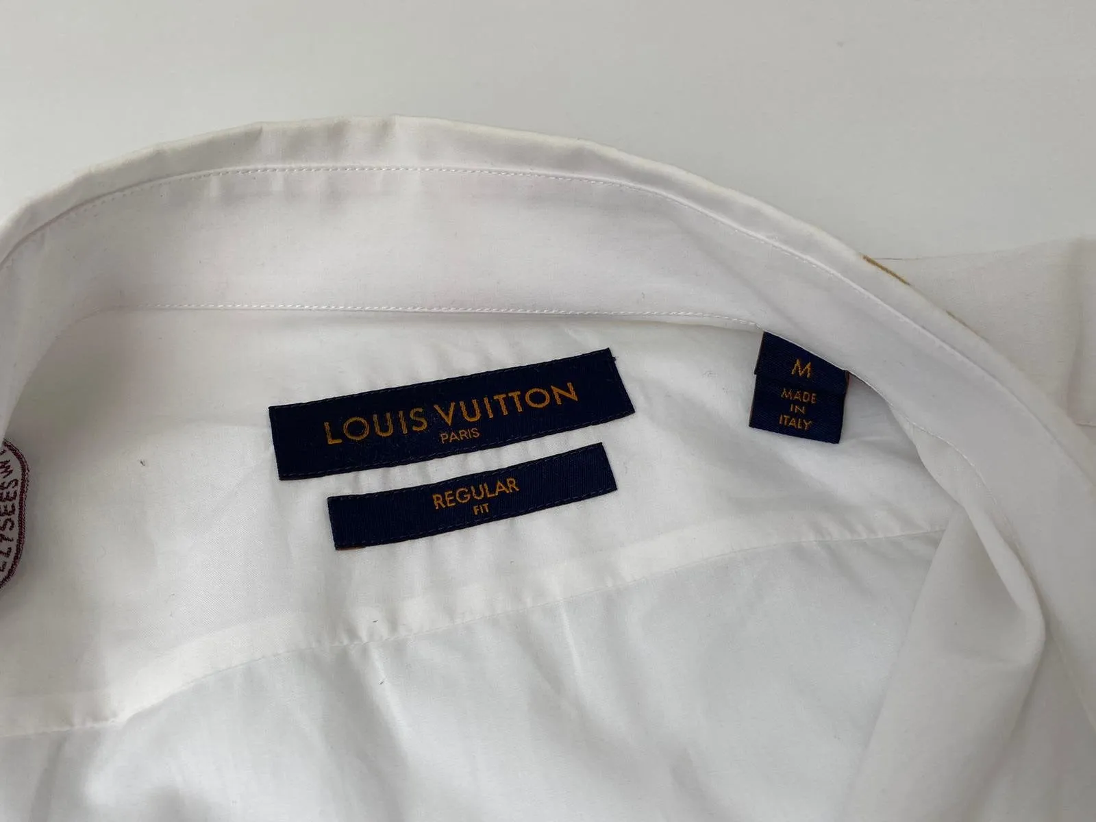 Regular Classic Fit Shirt With Stamps