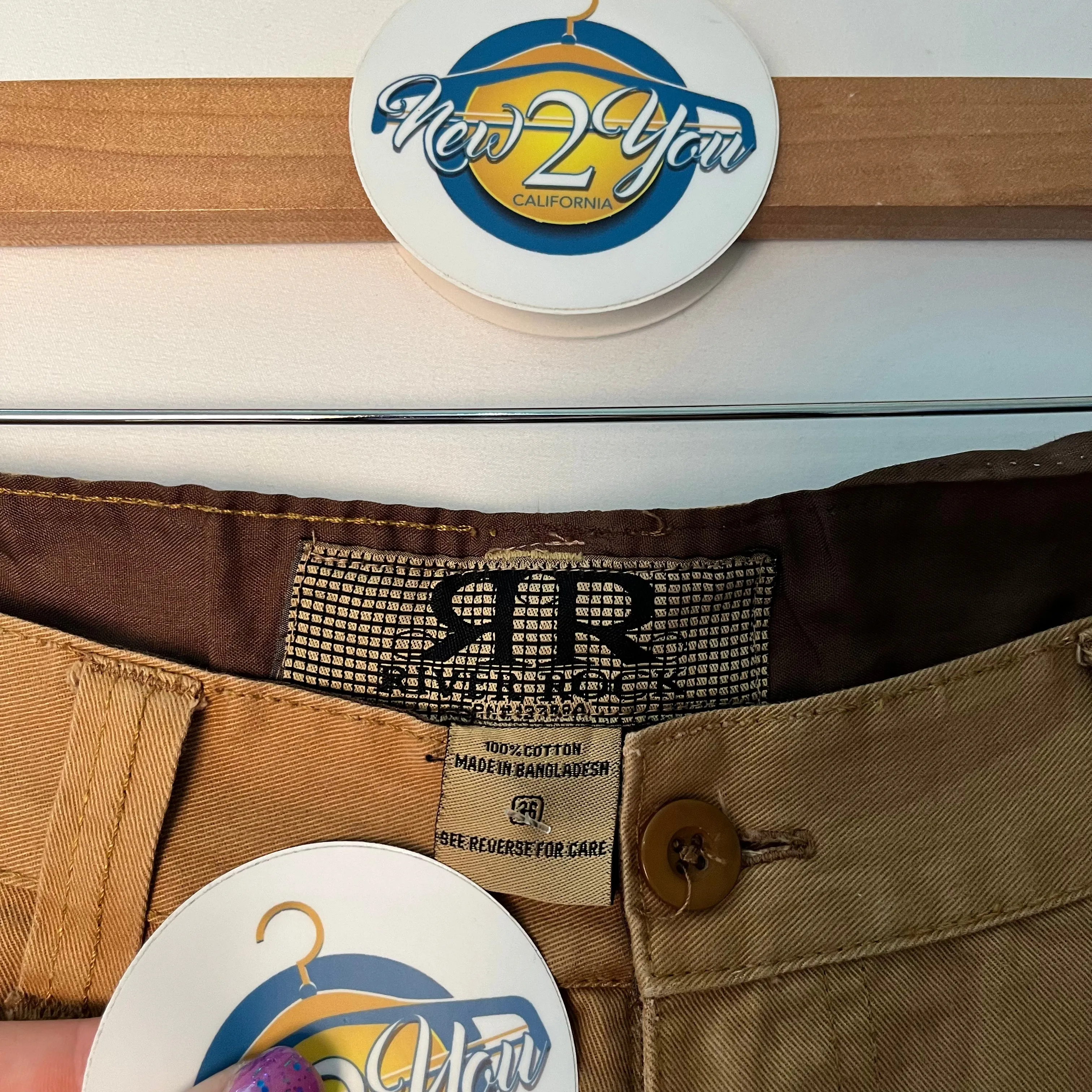 River Rock Khaki Shorts