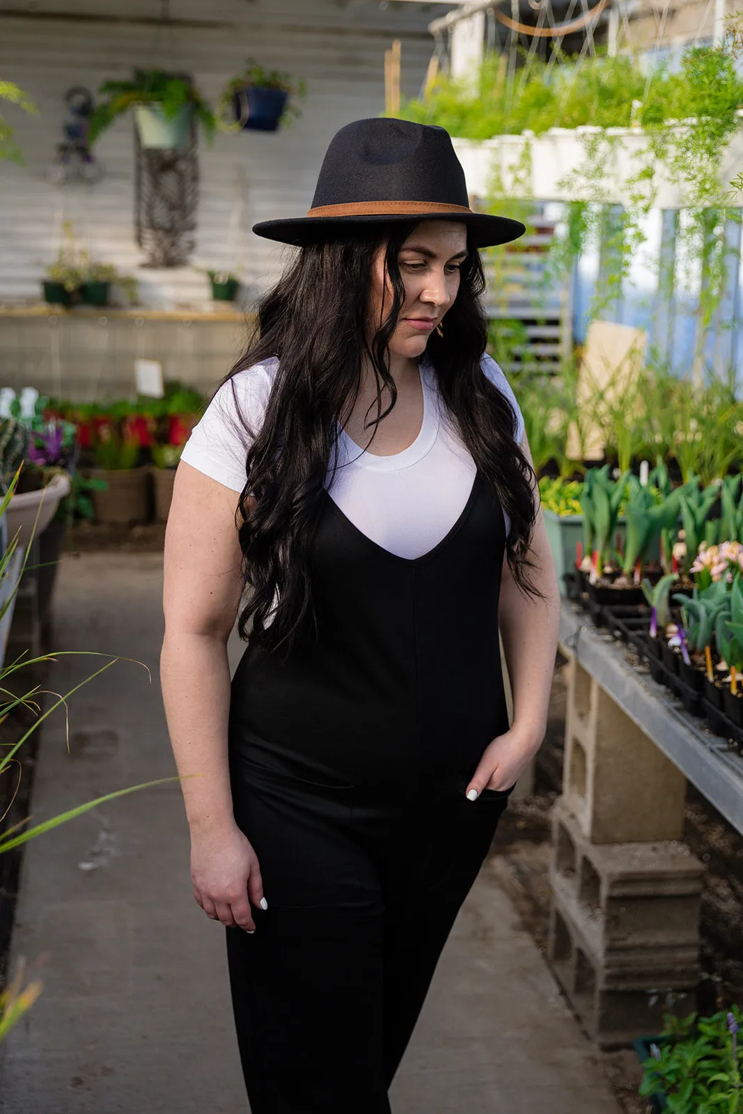 Scout Classic Fedora Hat -Black