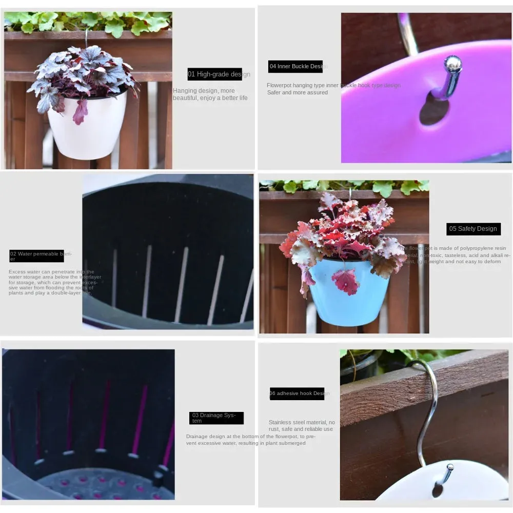 Self Watering Hanging Flower Pot
