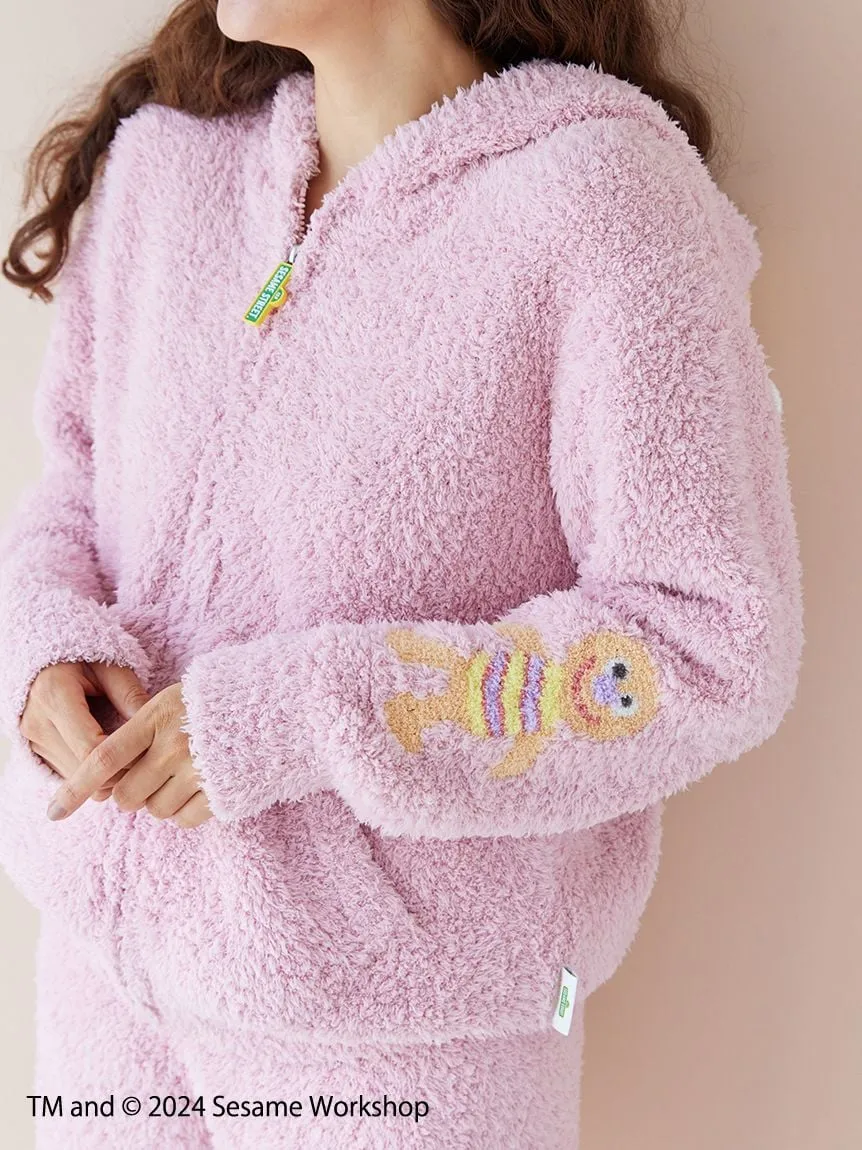 【SESAME STREET】 Elmo Hoodie and Shorts Set