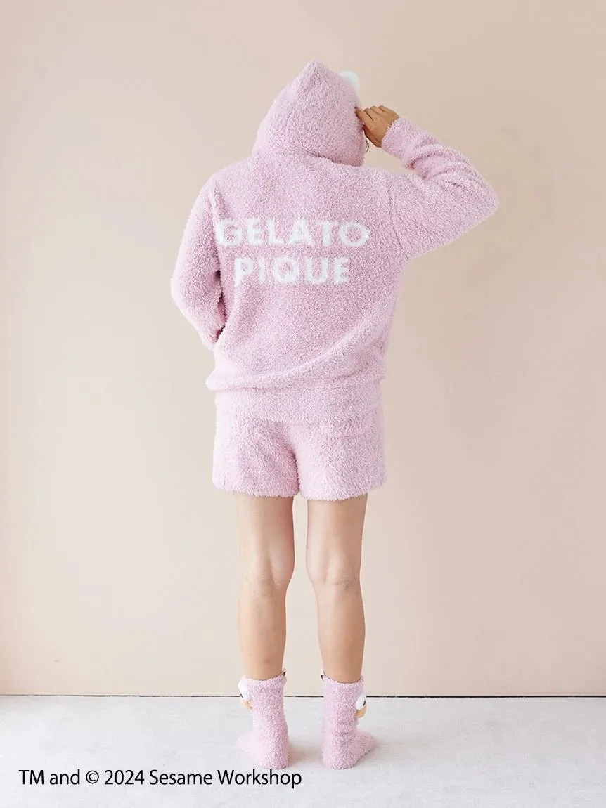 【SESAME STREET】 Elmo Hoodie and Shorts Set