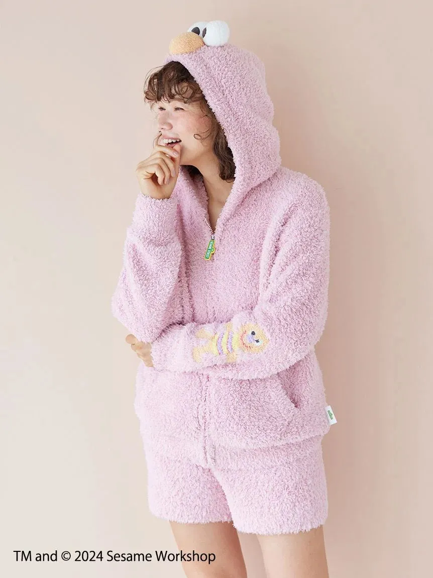 【SESAME STREET】 Elmo Hoodie and Shorts Set