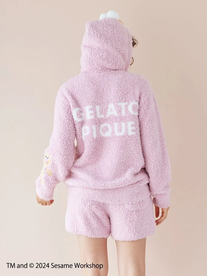 【SESAME STREET】 Elmo Hoodie and Shorts Set