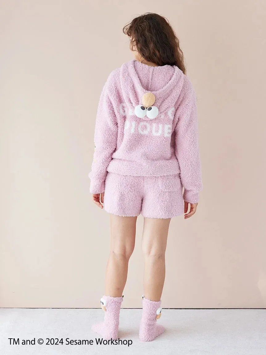 【SESAME STREET】 Elmo Hoodie and Shorts Set