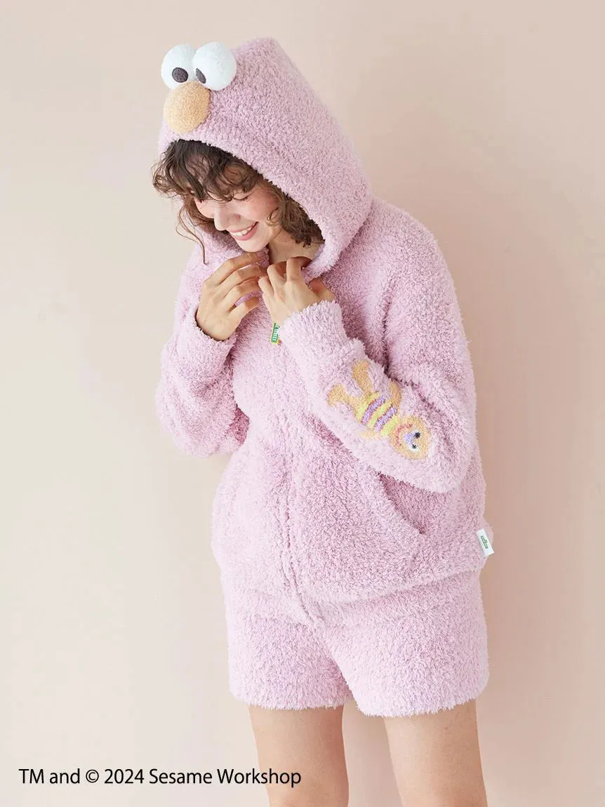 【SESAME STREET】 Elmo Hoodie and Shorts Set
