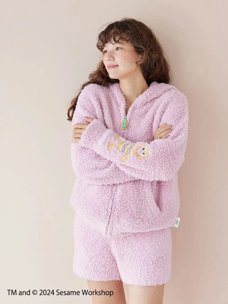 【SESAME STREET】 Elmo Hoodie and Shorts Set