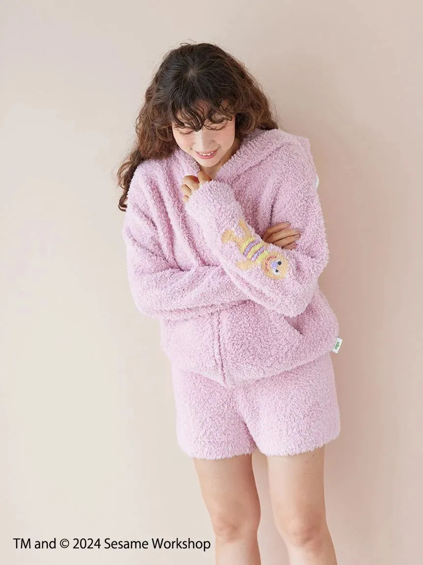 【SESAME STREET】 Elmo Hoodie and Shorts Set