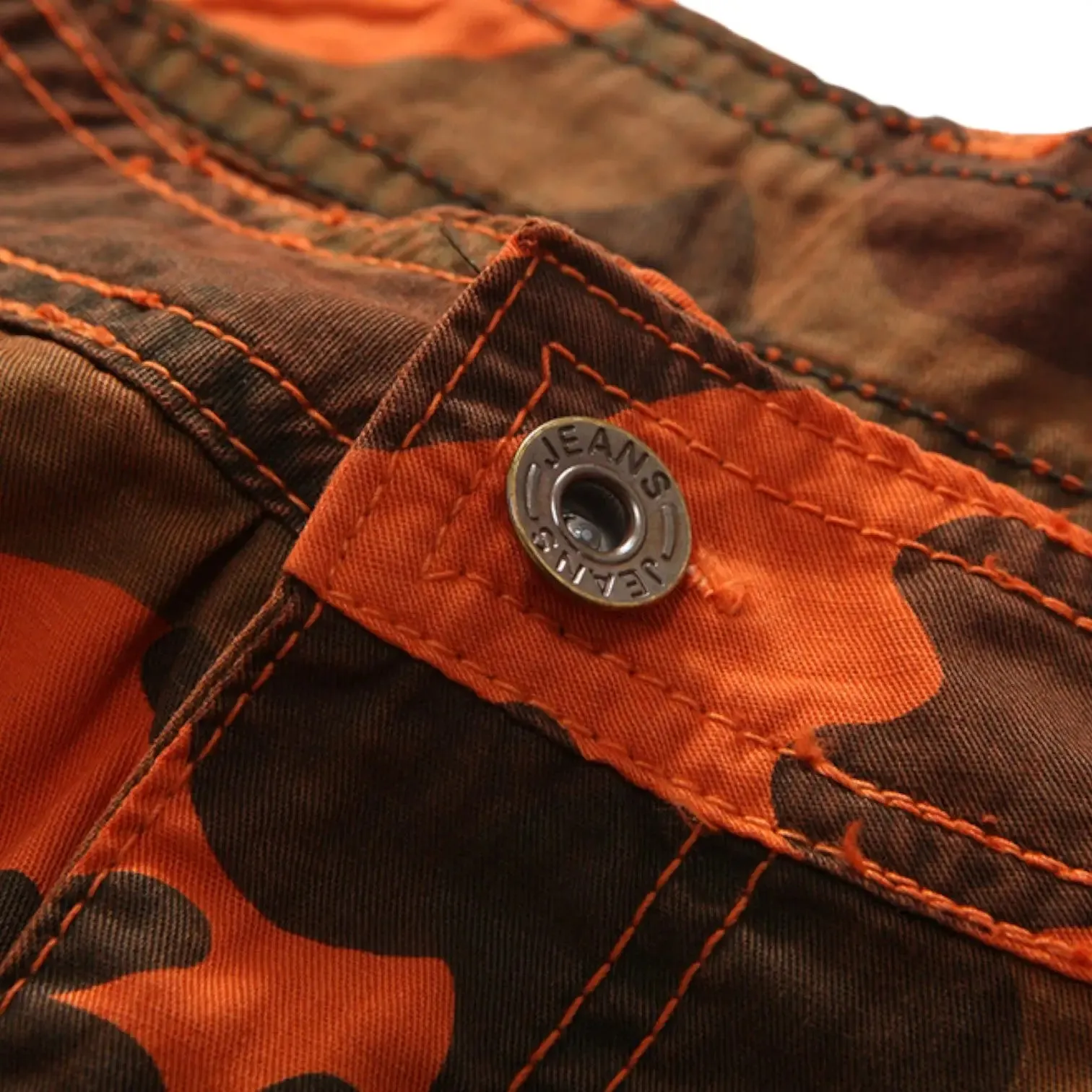SHORT MILITAIRE - CAMOUFLAGE JAUNE