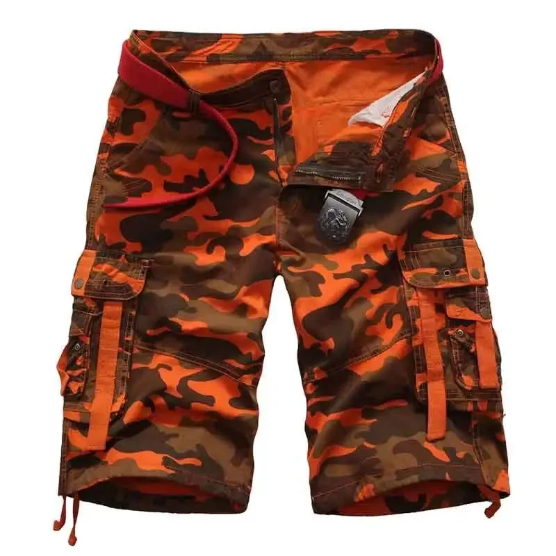 SHORT MILITAIRE - CAMOUFLAGE JAUNE