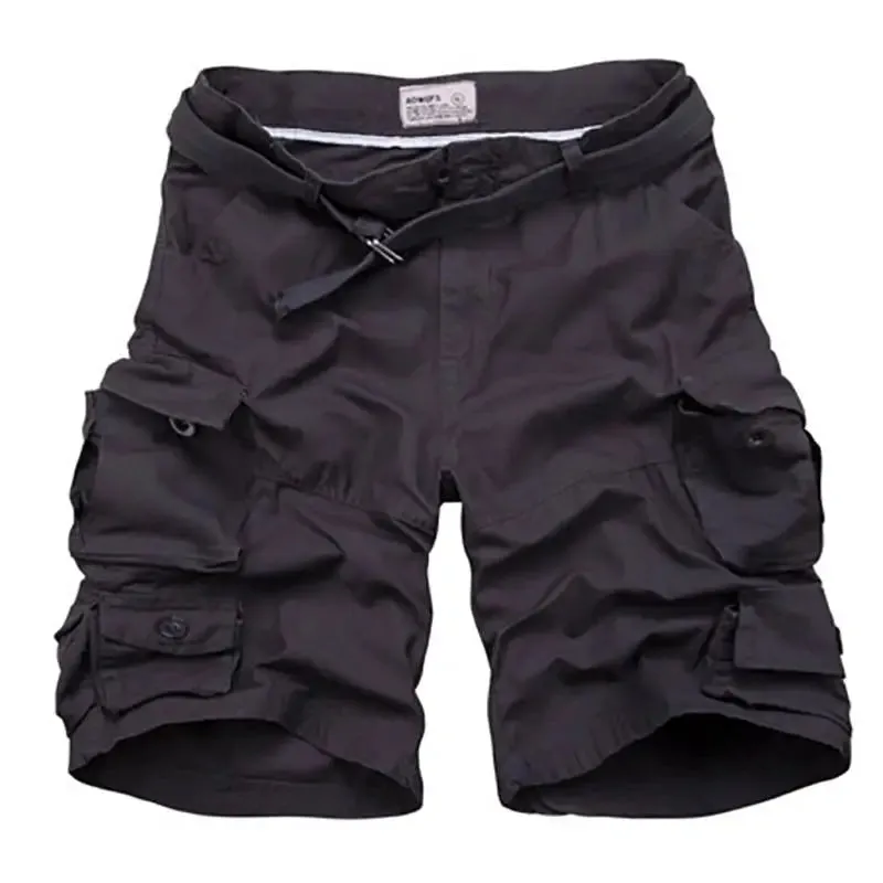 Short militaire noir