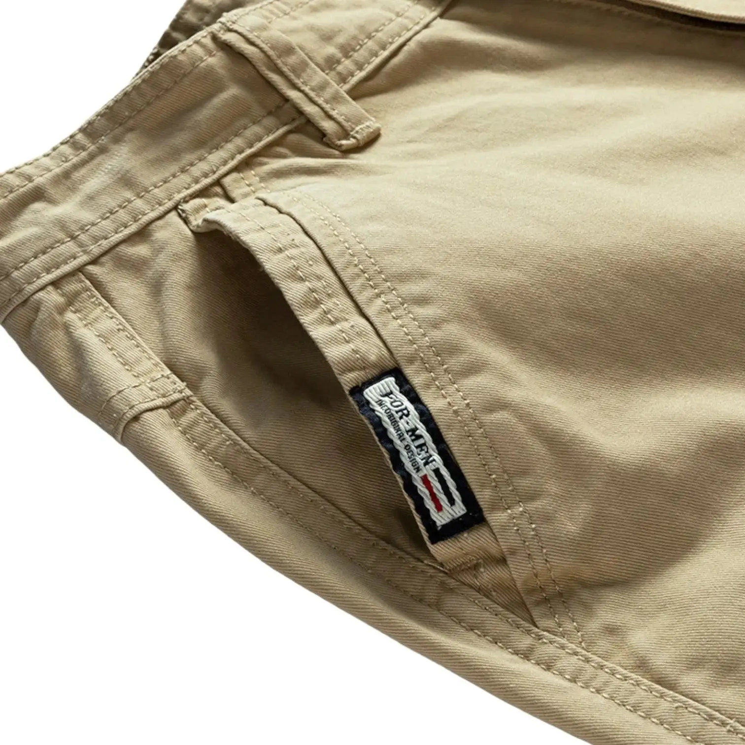 Short treillis militaire hommes