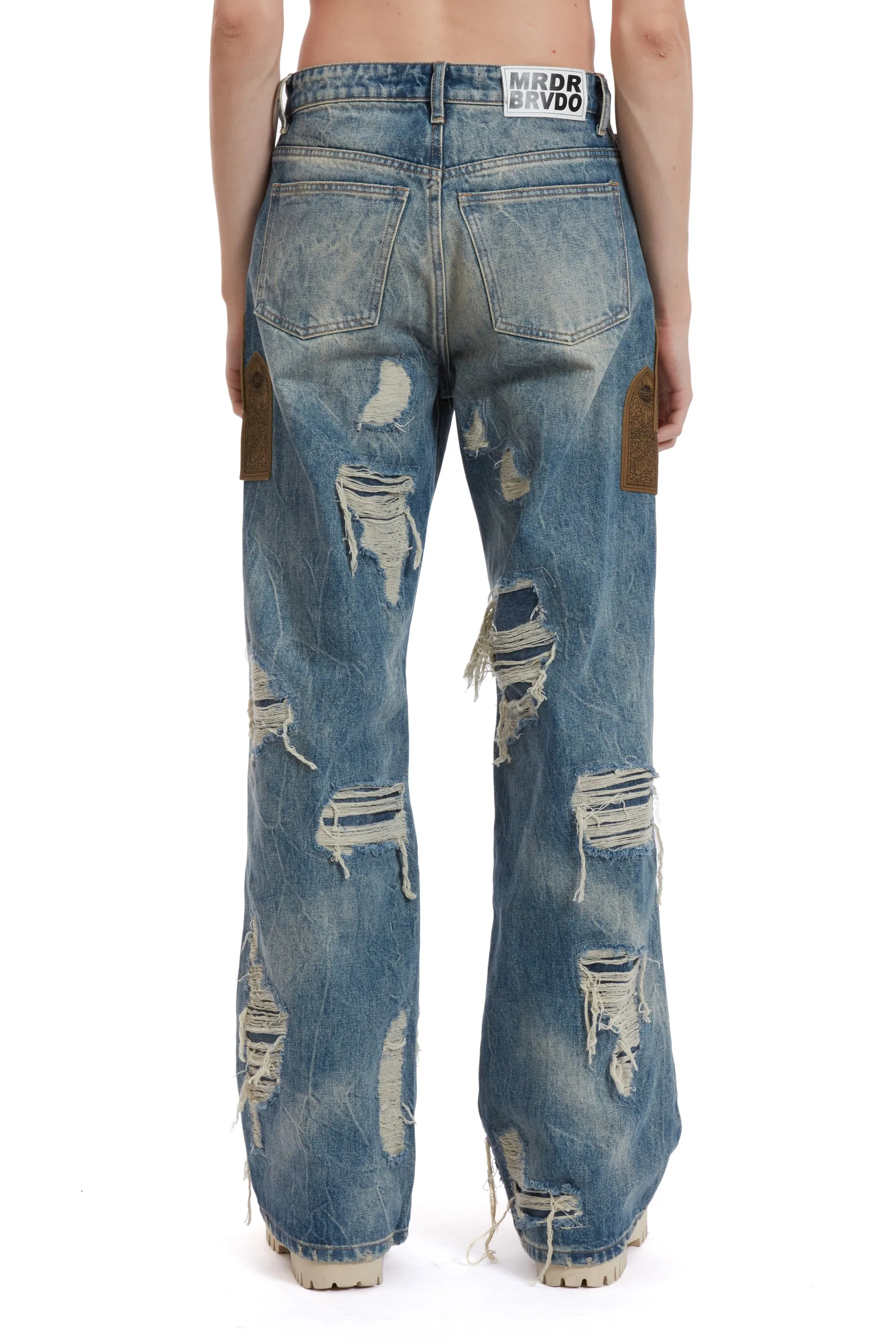 SIDE PATCH RELAXATION DENIM