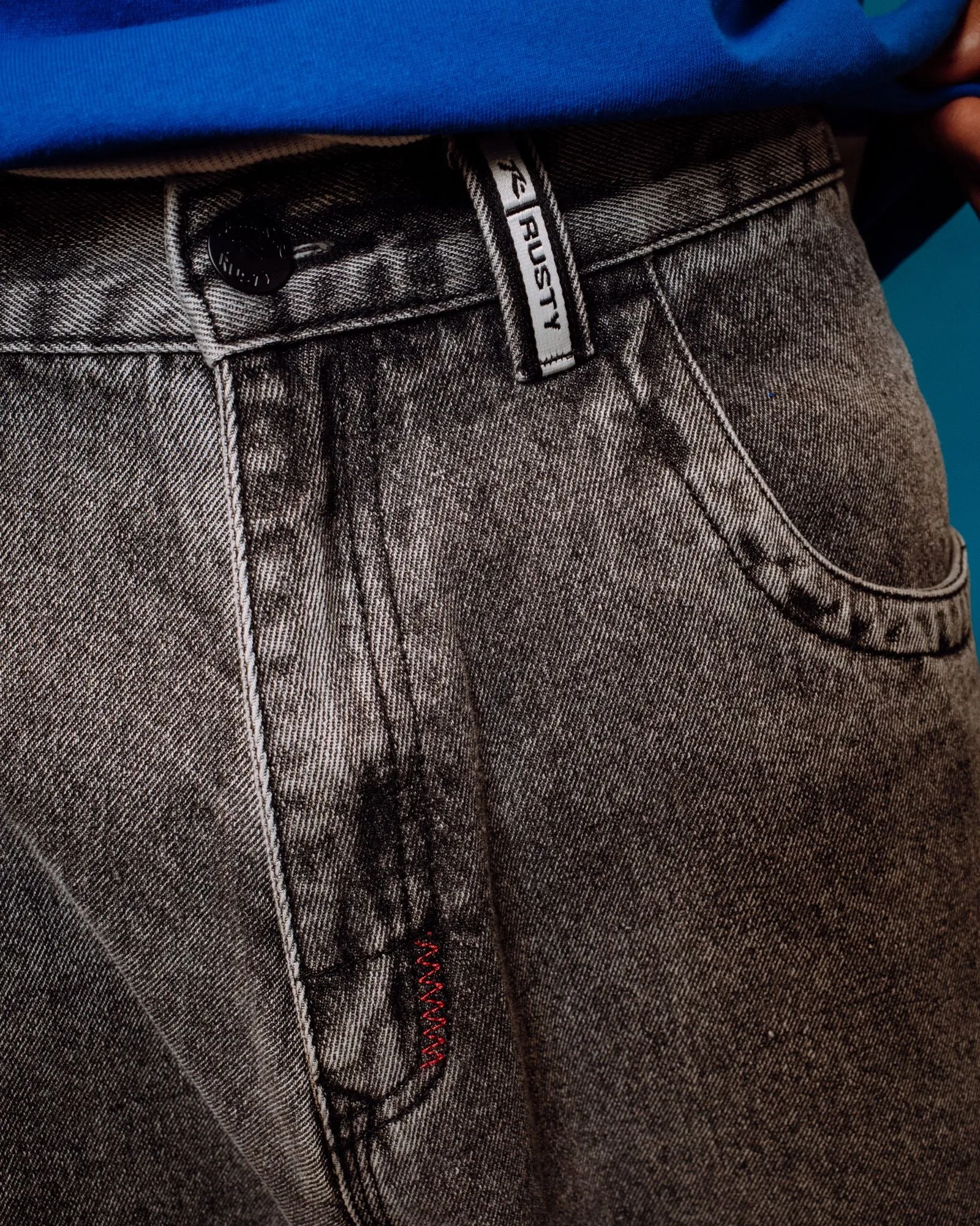 Stitch Up Baggy Jean