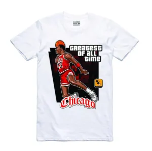 Streetwear on Demand GTA MJ TEE WHITE