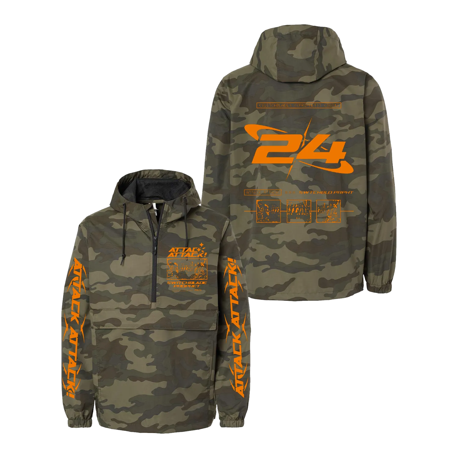 Switchblade Prophet Camouflage Windbreaker