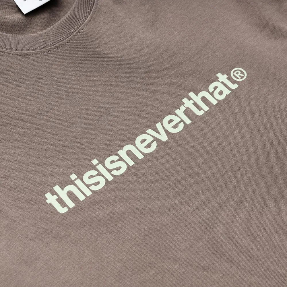 T-Logo L/S Tee | Dark Mocha