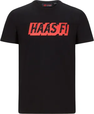 T-SHIRT Formula One 1 Mens Haas F1 Team USA NEW! Graphic LOGO Black XL