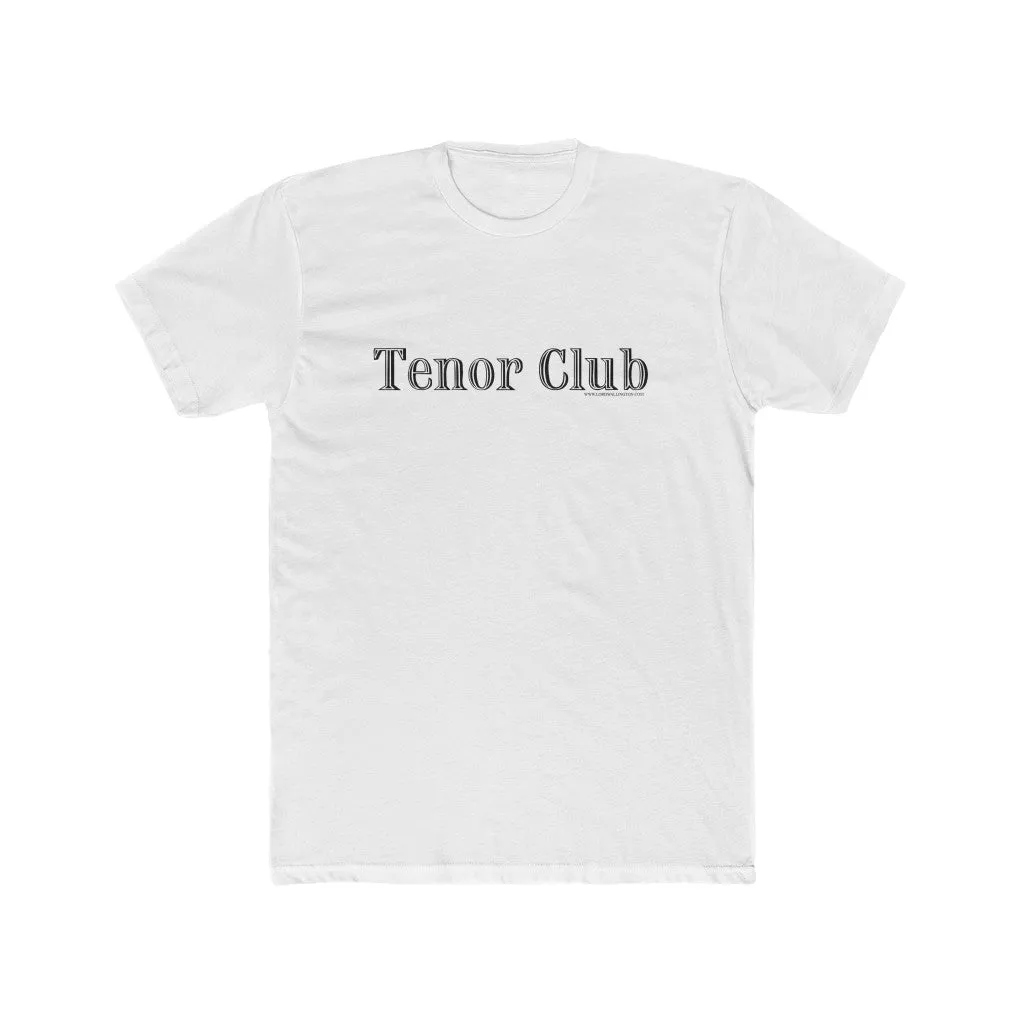 Tenor Club Cotton Crew Tee