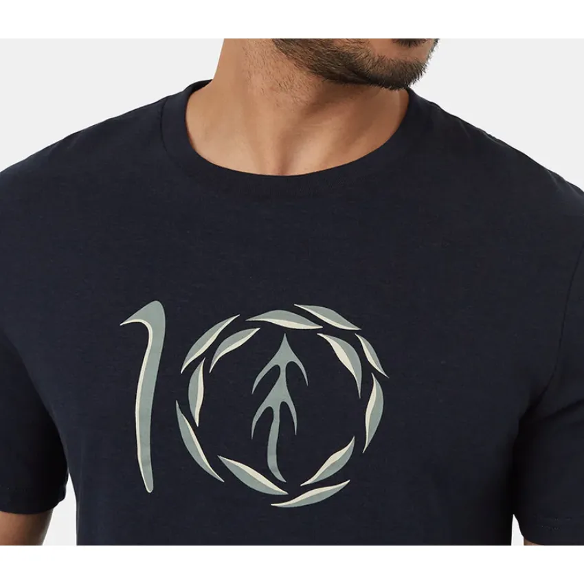 Tentree Artist Series Leaf Ten Tee Mens