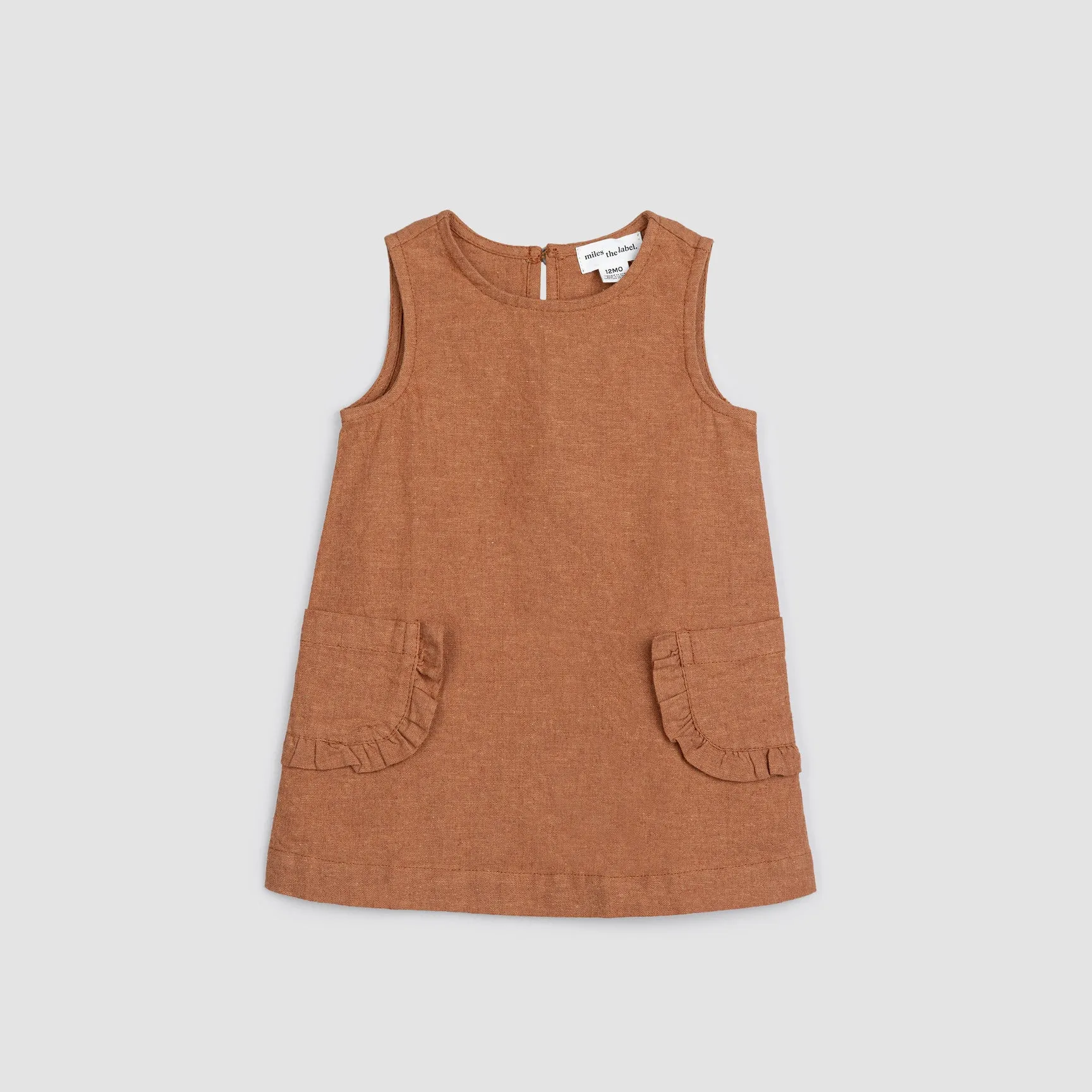 The Libby Linen Blend Dress - BABY