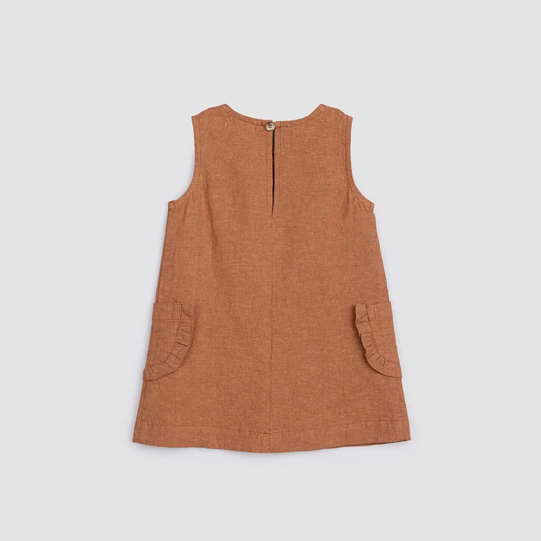The Libby Linen Blend Dress - BABY