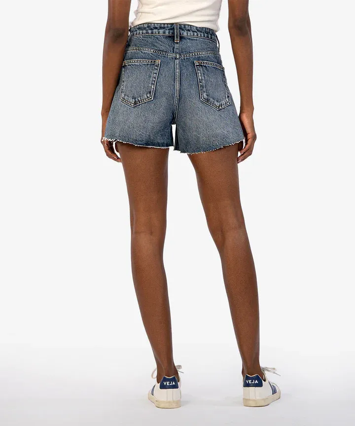 The Taylor High Rise Denim Short - Facilitated
