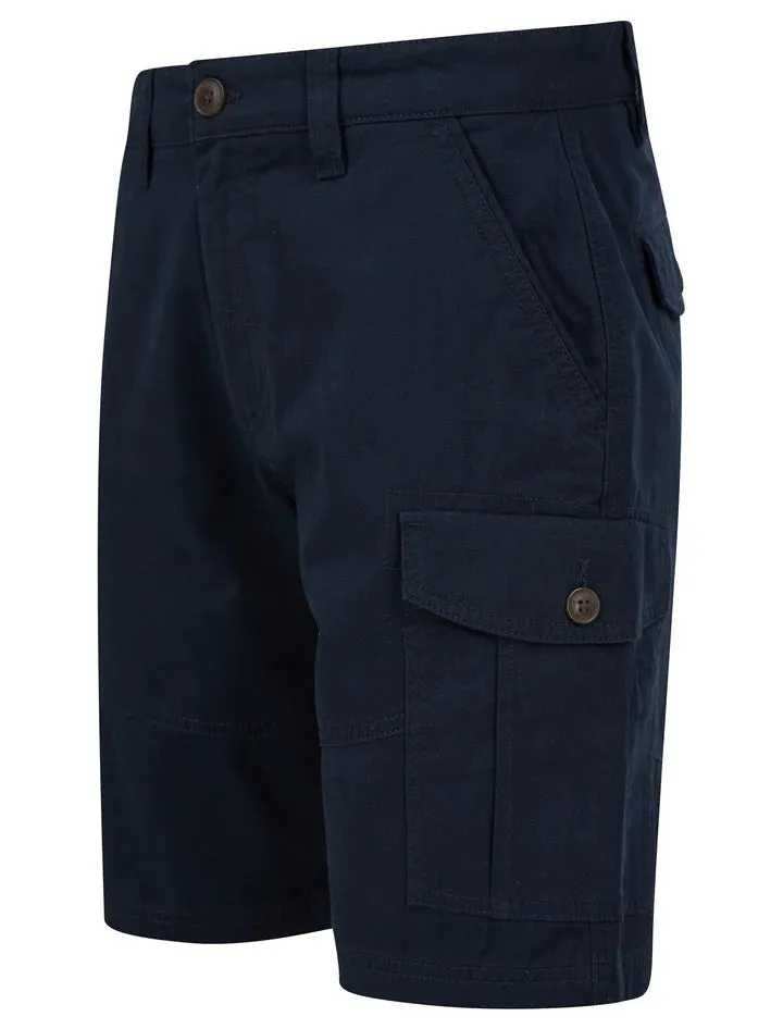 TOKYO LAUNDRY 'MARINI' COTTON TWILL CARGO SHORTS