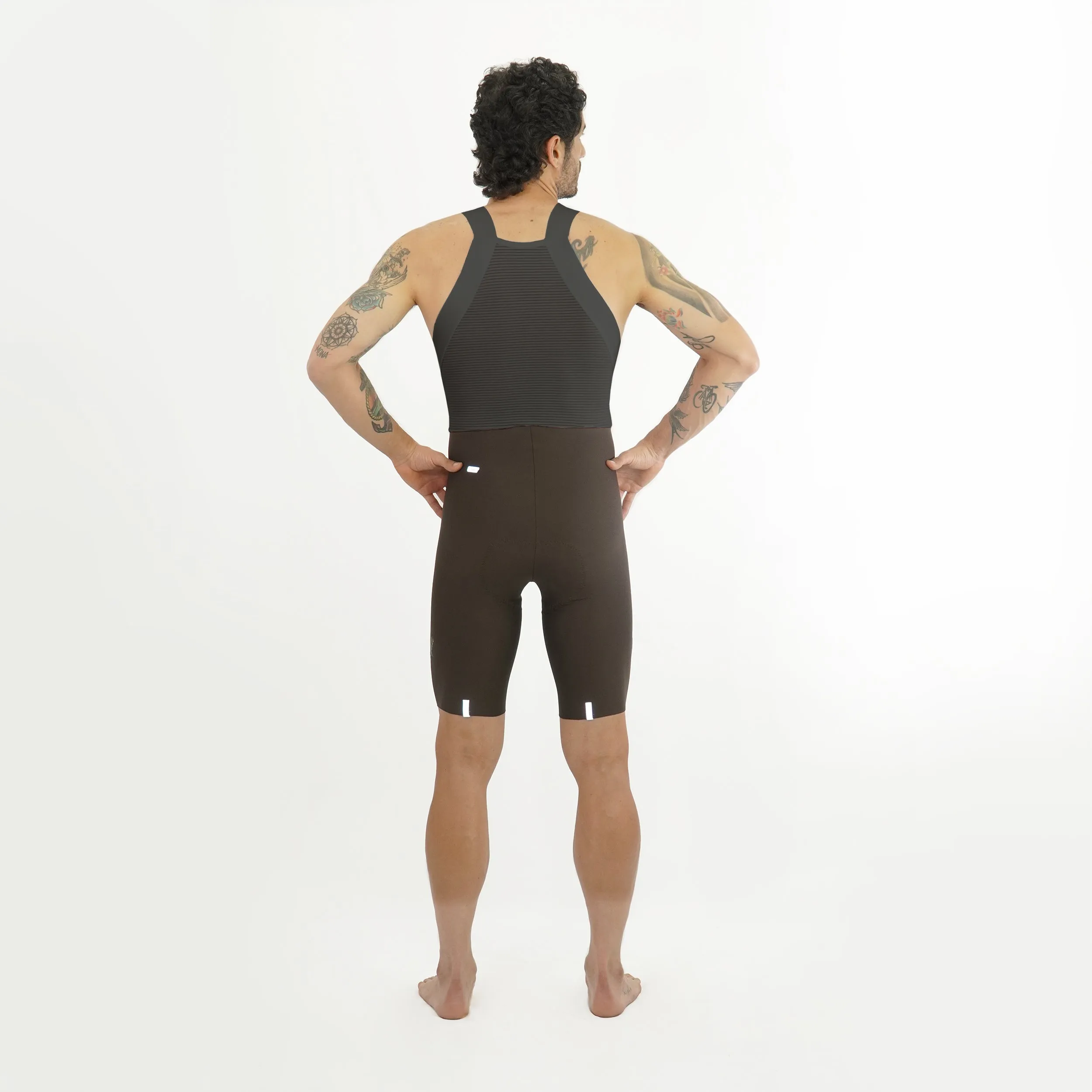 Toscana 2.0 - Marrone Cycling Bib shorts. Men
