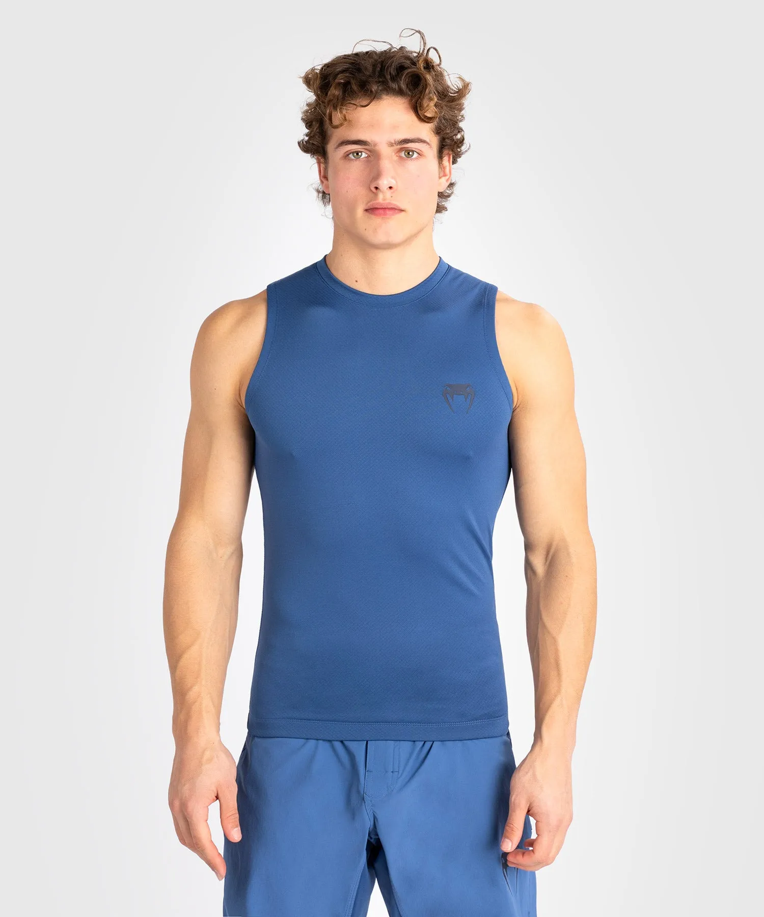 Venum Contender Rashguard senza maniche da uomo - Blu
