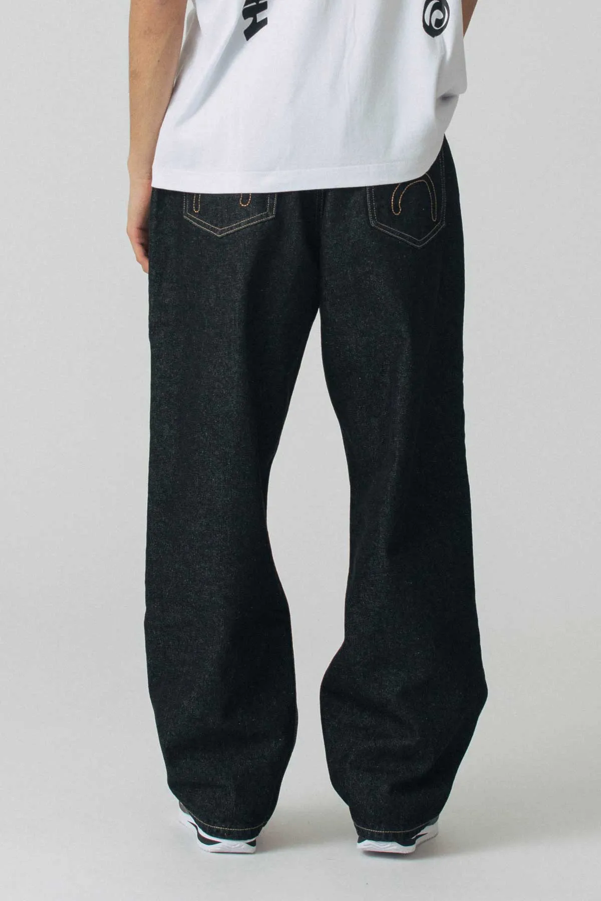 XLARGE × MQ DENIM PANTS - Black