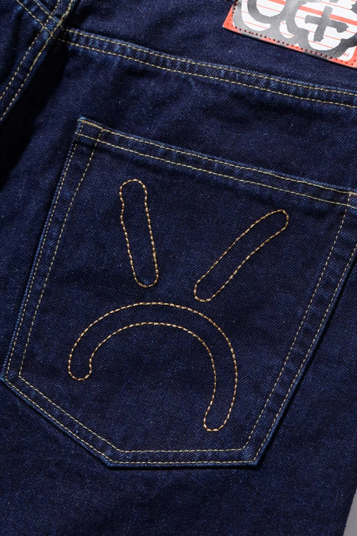 XLARGE × MQ DENIM PANTS - Indigo