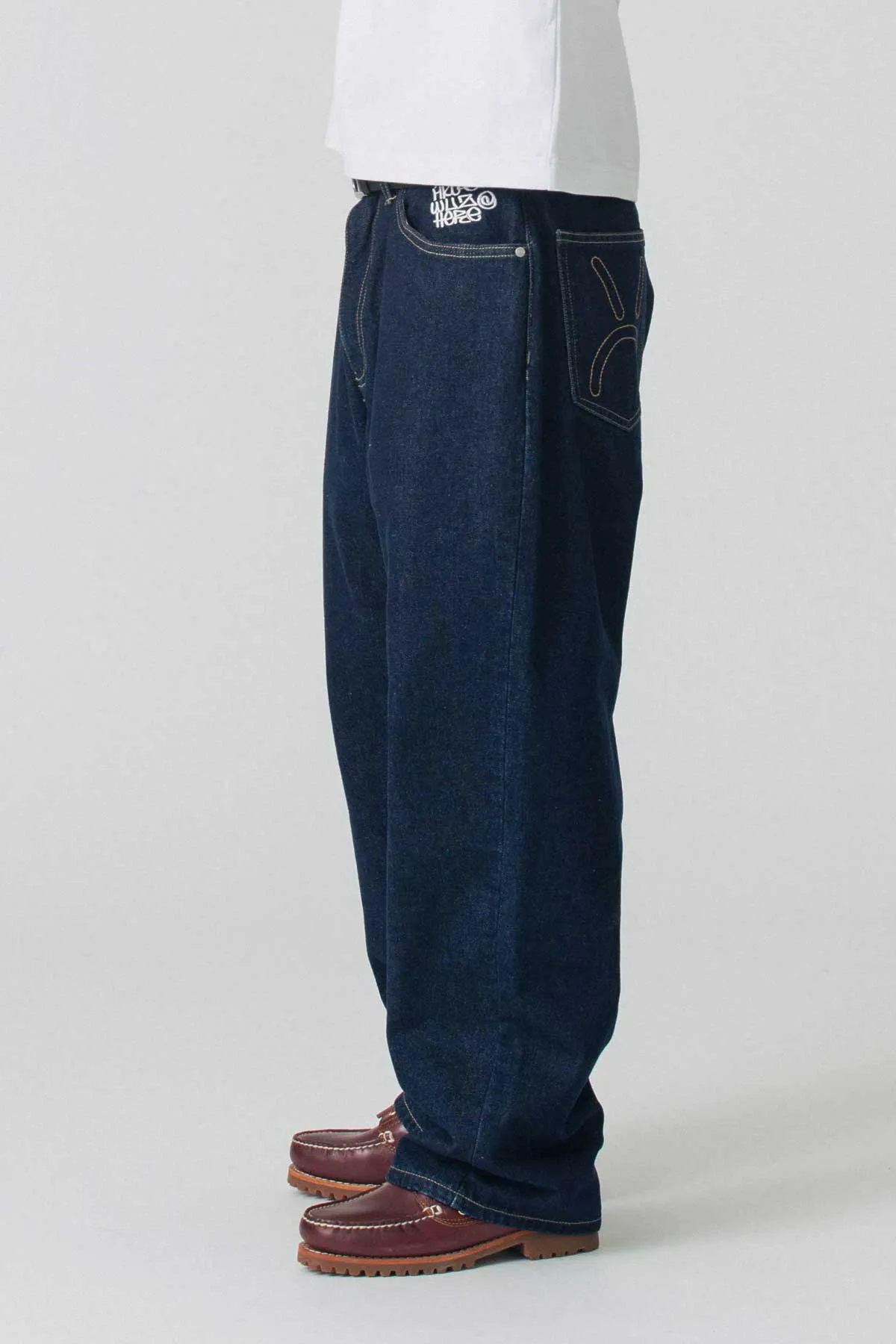 XLARGE × MQ DENIM PANTS - Indigo