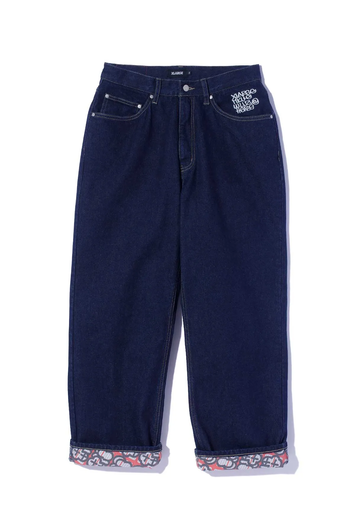 XLARGE × MQ DENIM PANTS - Indigo