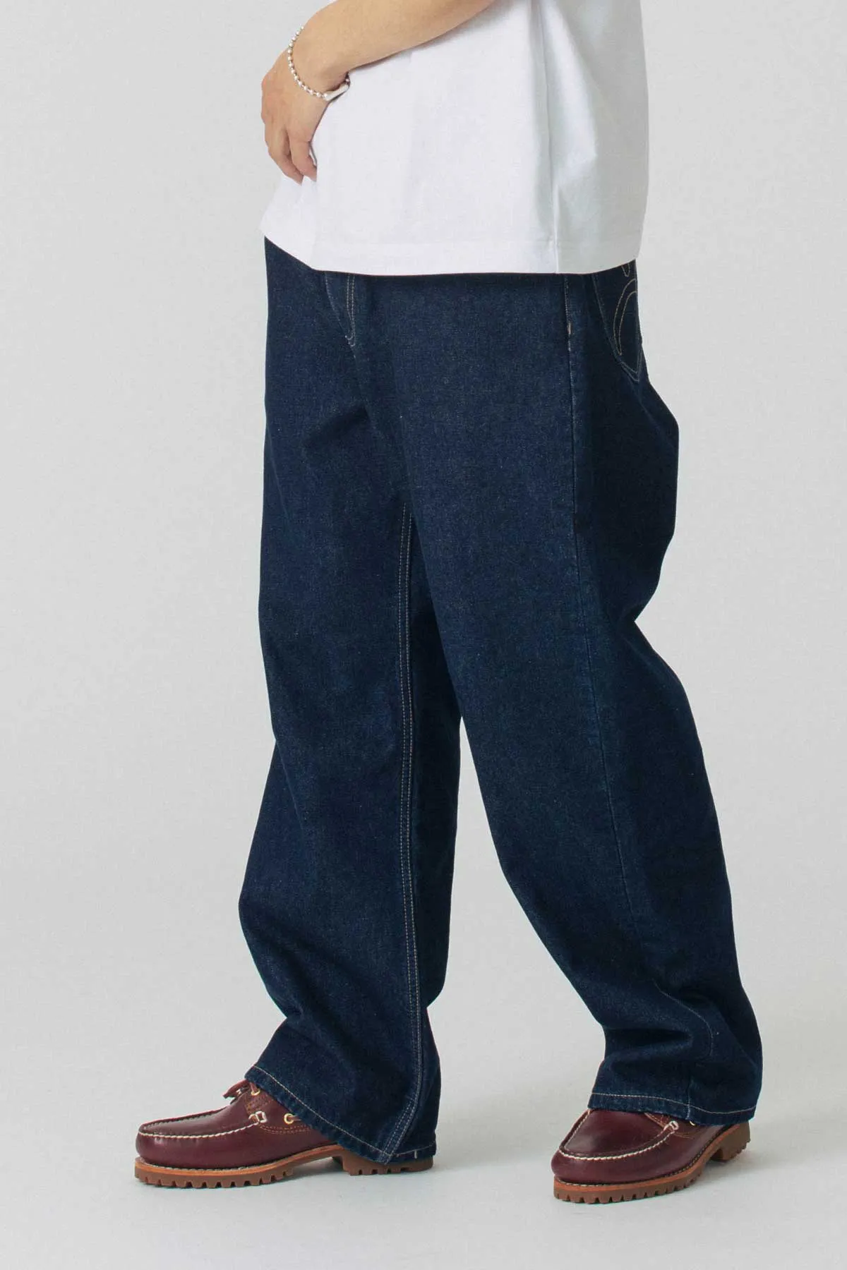 XLARGE × MQ DENIM PANTS - Indigo