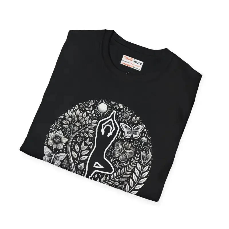 Yoga Pose Unisex Tee Elevates Everyday Comfort