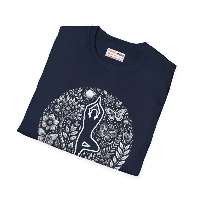 Yoga Pose Unisex Tee Elevates Everyday Comfort