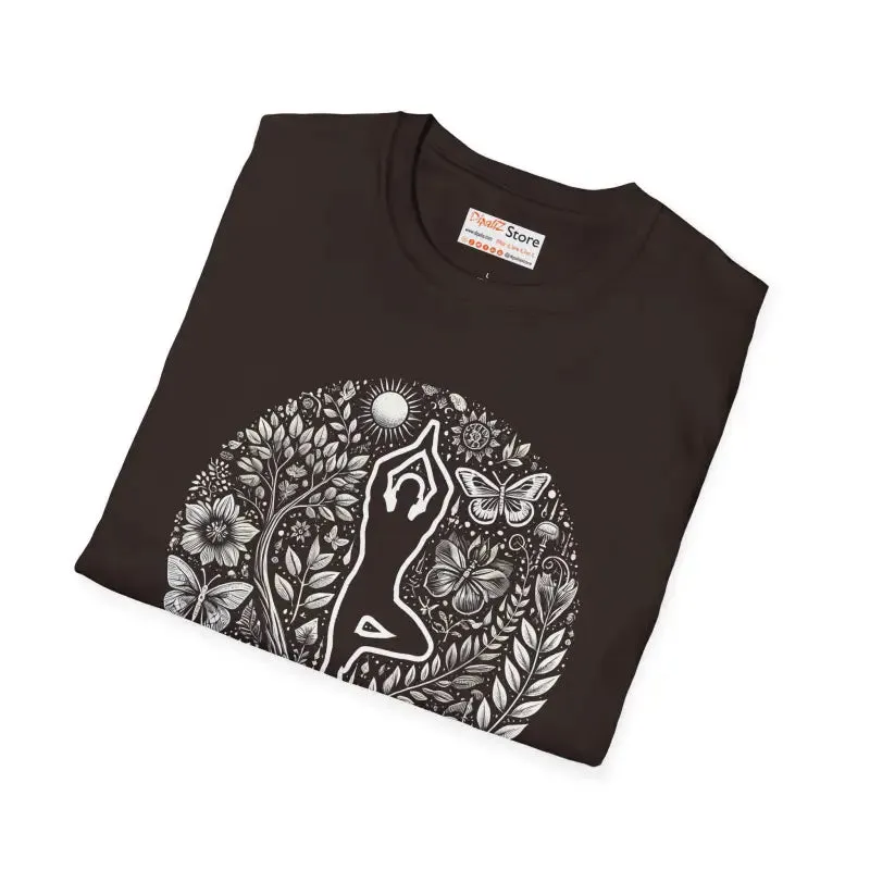 Yoga Pose Unisex Tee Elevates Everyday Comfort