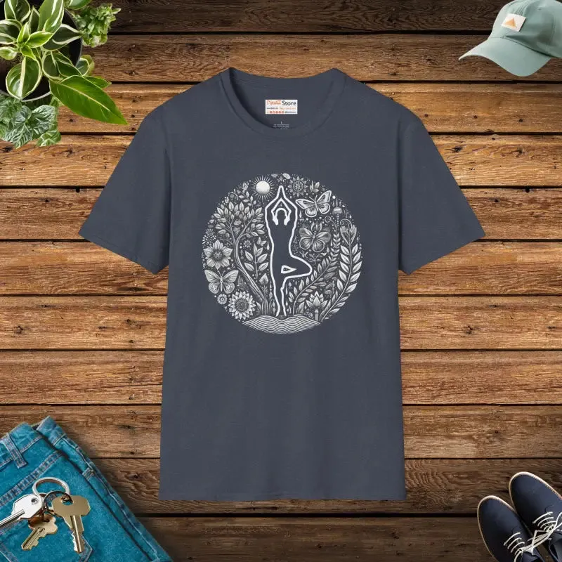 Yoga Pose Unisex Tee Elevates Everyday Comfort