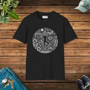 Yoga Pose Unisex Tee Elevates Everyday Comfort